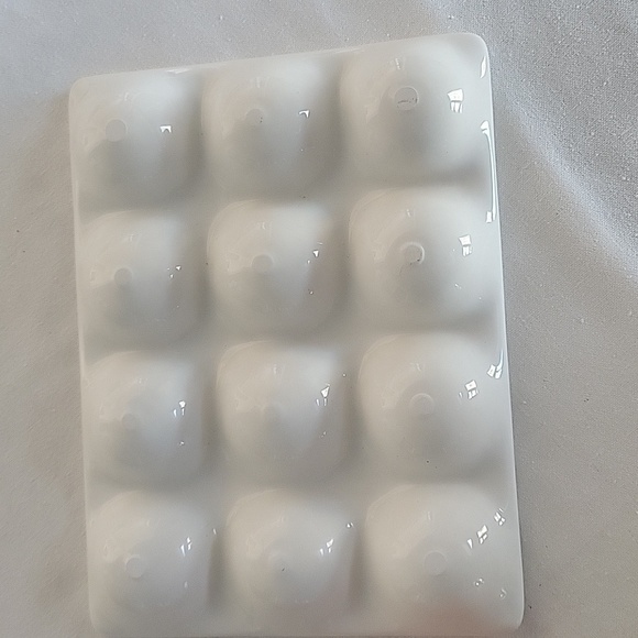 12 Ceramic Colorful Decrotive‎ Lightweight Eggs Easter - Picture 12 of 12